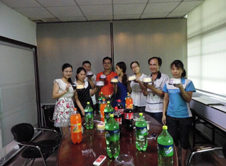 14-8-22菲彩国际塑胶同事生日